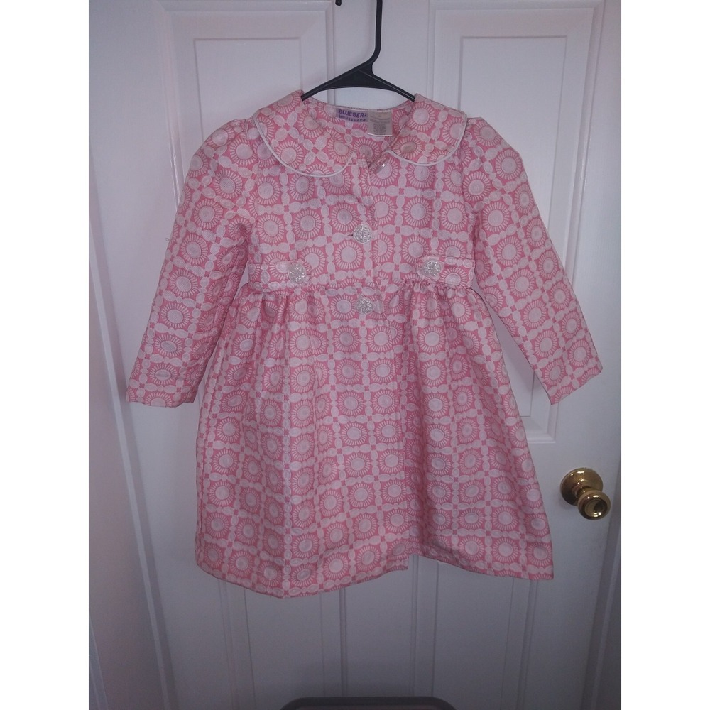Bluberi Boulevard Girls Dress‎ Coat Knee-Length Size 6X